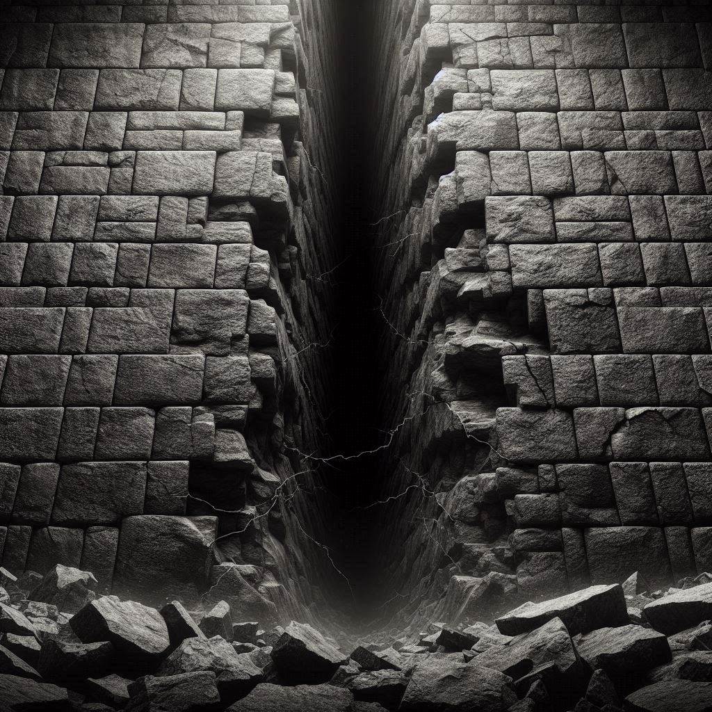 The fissure in the Wall of the Serpent