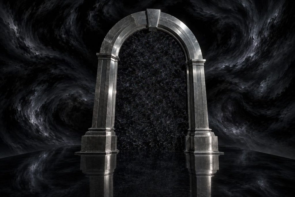 the portal to the Church of Eternal Sunshine in Opal