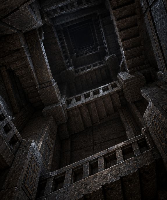 The chimney stair in Thulmur