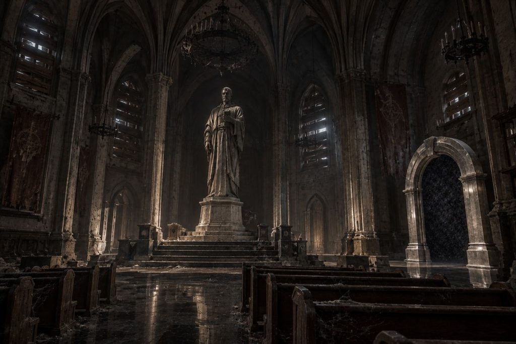 the Church of Eternal Sunshine (interior)